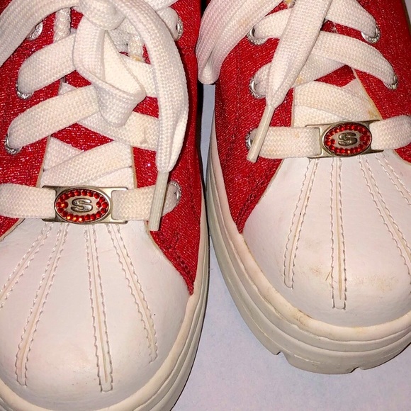 Vintage Retro Sketchers 90s White Slip On Sneakers - Picture 2 of 10